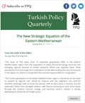 The New Strategic Equation of the  Eastern Mediterranean