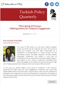 TPQ's Spring 2018 Issue: Differing Visions for Turkey-EU Engagement