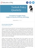 TPQ's Summer 2018 Issue: Transatlantic Struggles Ahead: Insights on Security, Economy, and Energy